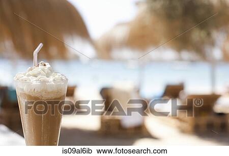 Iced coffee View Large Photo Image Stock Image - Iced coffee. Fotosearch