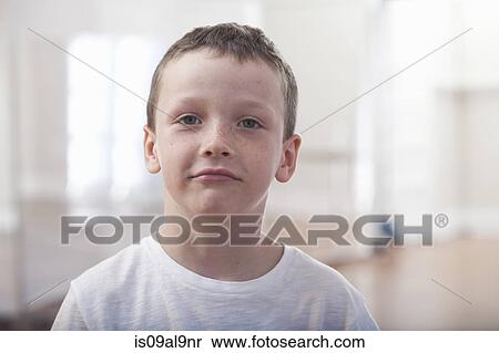Stock Photography - Portrait of boy in ballet school. Fotosearch