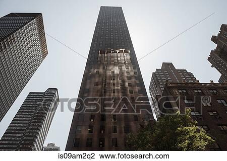 Skyscraper, Manhattan, New York, USA View Large Photo Image Stock Image - Skyscraper, Manhattan, New York, USA. Fotosearch