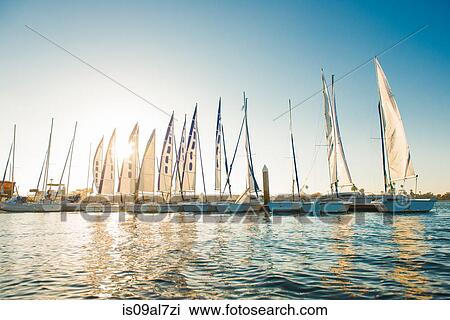 Yachts in Mission Bay marina, San Diego, California, USA View Large Photo Image Stock Image - Yachts in Mission Bay marina, San Diego, California, USA. Fotosearch