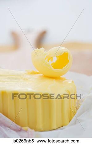 A block of butter View Large Photo Image Stock Photography - A block of butter. Fotosearch