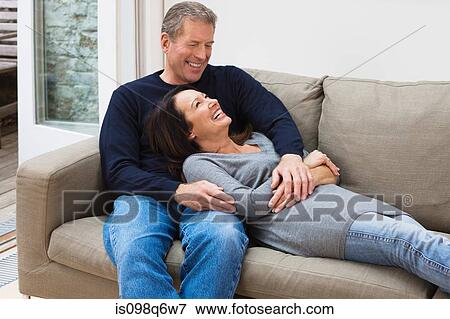 Stock Photo - A couple together. Fotosearch