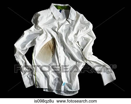 A crumpled burned white shirt View Large Photo Image Stock Photograph - A crumpled burned white shirt. Fotosearch