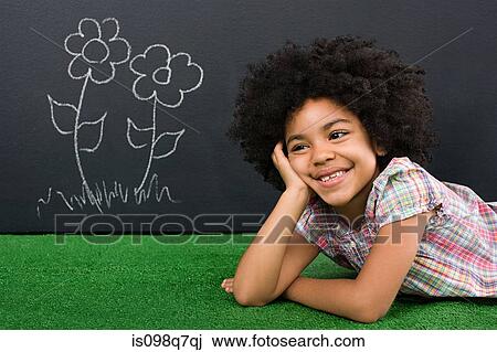 A girl thinking View Large Photo Image Stock Image - A girl thinking. Fotosearch