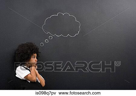 A girl thinking View Large Photo Image Stock Photo - A girl thinking. Fotosearch