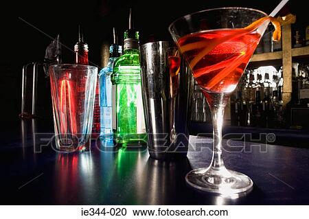 A nightclub bar View Large Photo Image Stock Image - A nightclub bar. Fotosearch