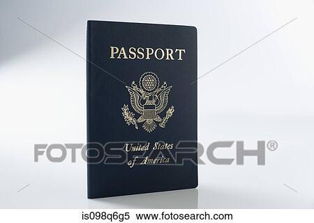 Stock Photography - A passport. Fotosearch