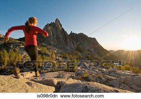 A young woman running View Large Photo Image Picture - A young woman running. Fotosearch