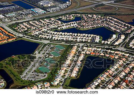 Aerial view of houses on florida east coast View Large Photo Image Stock Image - Aerial view of houses on florida east coast. Fotosearch