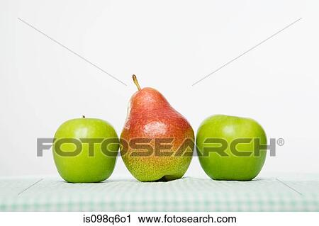 Apples and pear View Large Photo Image Stock Image - Apples and pear. Fotosearch