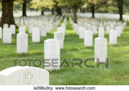 Arlington National Cemetery, Virginia, USA View Large Photo Image Stock Photo - Arlington National Cemetery, Virginia, USA. Fotosearch