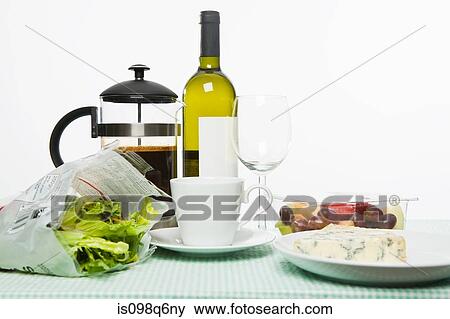 Auswahl speise, und, getränk Stock Foto | is098q6ny | Fotosearch