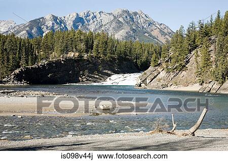 Banff National Park with Rockies in background, Canada View Large Photo Image Stock Image - Banff National Park with Rockies in background, Canada. Fotosearch