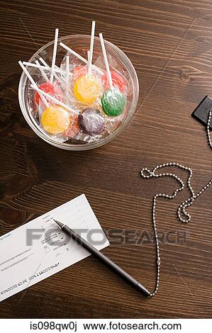 Stock Image - Bank counter. Fotosearch