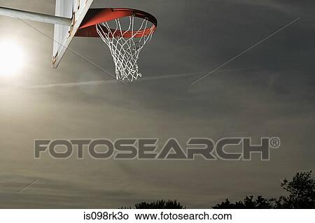 Picture - Basketball hoop. Fotosearch