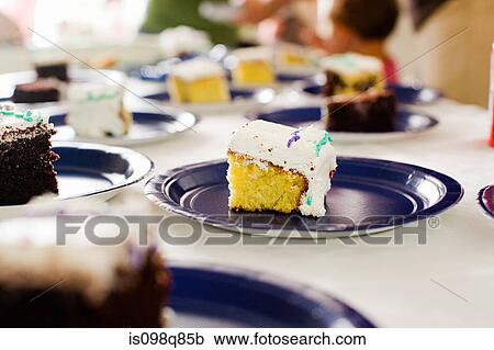 Stock Image - Birthday cake. Fotosearch