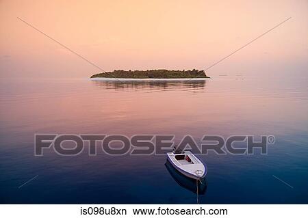 Boat on the sea, Havodigalaa Island, South Huvadhu Atoll, Maldives View Large Photo Image Picture - Boat on the sea, Havodigalaa Island, South Huvadhu Atoll, Maldives. Fotosearch