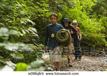 Boys in forest View Large Photo Image Stock Photography - Boys in forest. Fotosearch
