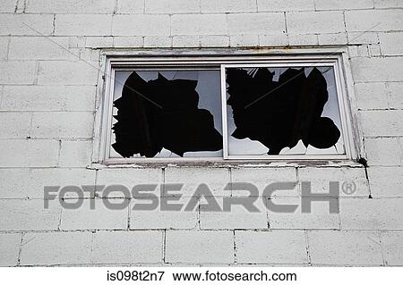 Building with broken windows View Large Photo Image Stock Photo - Building with broken windows. Fotosearch