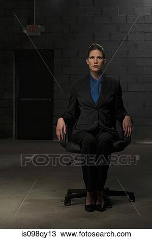 Businesswoman in chair View Large Photo Image Stock Image - Businesswoman in chair. Fotosearch