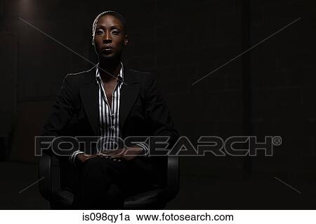 Businesswoman in chair View Large Photo Image Stock Image - Businesswoman in chair. Fotosearch