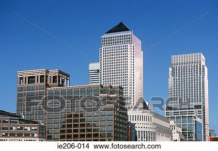 Canary wharf View Large Photo Image Picture - Canary wharf. Fotosearch