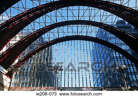 Stock Image - Canary wharf station. Fotosearch
