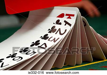 Cards being shuffled View Large Photo Image Stock Photograph - Cards being shuffled. Fotosearch