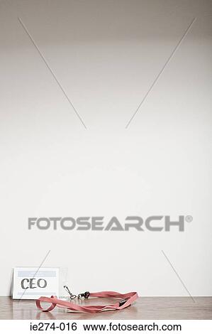 CEO name tag View Large Photo Image Stock Photograph - CEO name tag. Fotosearch