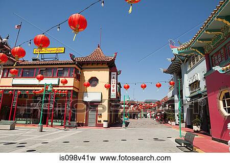 Chinatown, Downtown LA, Los Angeles County, California, USA View Large Photo Image Stock Photo - Chinatown, Downtown LA, Los Angeles County, California, USA. Fotosearch