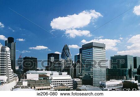 Stock Image - City of london. Fotosearch