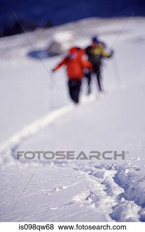 Climbers in canadian rockies View Large Photo Image Stock Photo - Climbers in canadian rockies. Fotosearch