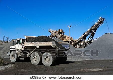 Stock Photo - Coal mining. Fotosearch
