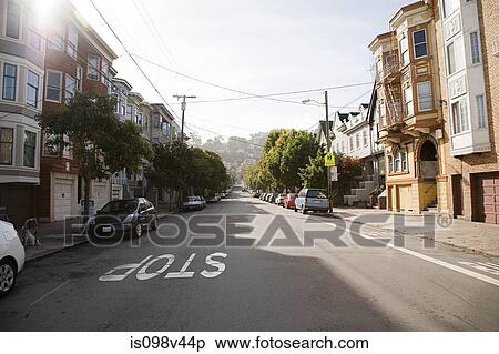Stock Photography - Cole Valley, San Francisco, California, USA. Fotosearch