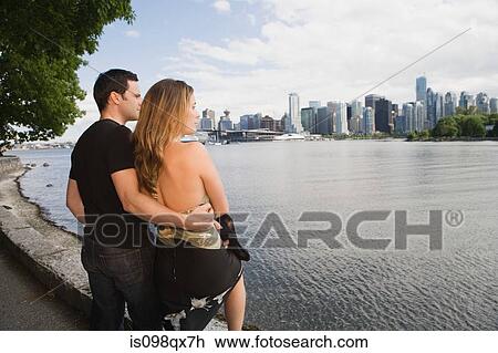 Couple at cole harbour vancouver View Large Photo Image Stock Image - Couple at cole harbour vancouver. Fotosearch