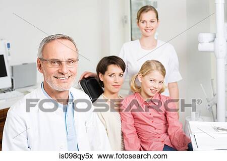 Dentist and patients View Large Photo Image Stock Photo - Dentist and patients. Fotosearch