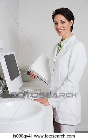 Stock Image - Dentist. Fotosearch