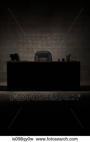 Desk and chalk marks on wall View Large Photo Image Stock Photo - Desk and chalk marks on wall. Fotosearch
