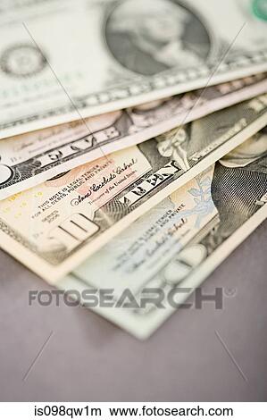 Dollar banknotes View Large Photo Image Picture - Dollar banknotes. Fotosearch