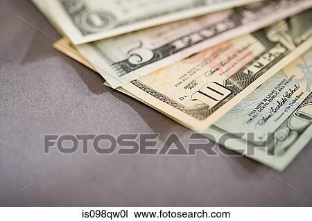 Stock Image - Dollar banknotes. Fotosearch