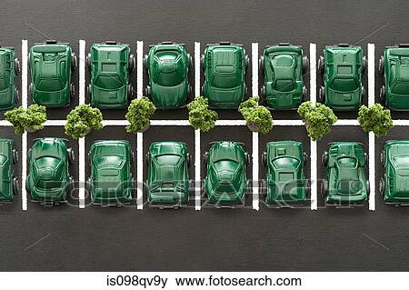 Eco cars in parking lot View Large Photo Image Stock Photo - Eco cars in parking lot. Fotosearch