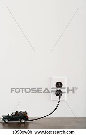 Electric car View Large Photo Image Stock Image - Electric car. Fotosearch