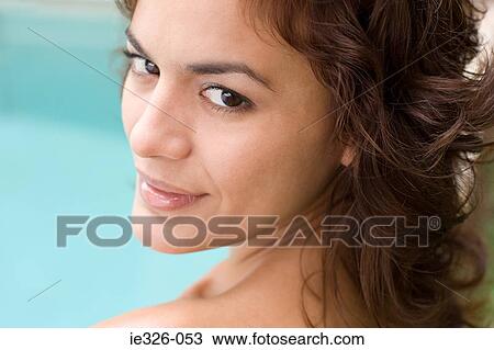Face of a young woman View Large Photo Image Stock Image - Face of a young woman. Fotosearch