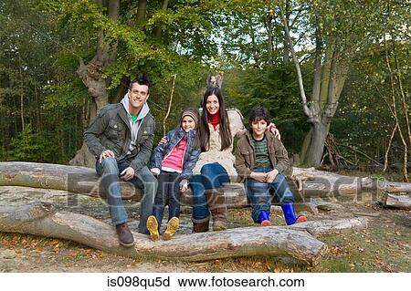 Family in park View Large Photo Image Stock Image - Family in park. Fotosearch