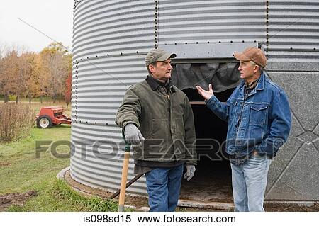 Farmers talking View Large Photo Image Stock Photography - Farmers talking. Fotosearch