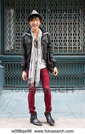 Stock Photograph - Fashionable young man. Fotosearch