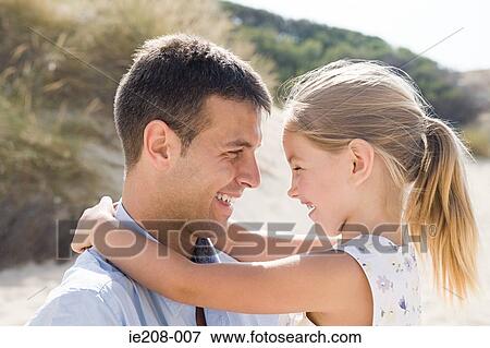 Stock Photo - Father and daughter. Fotosearch