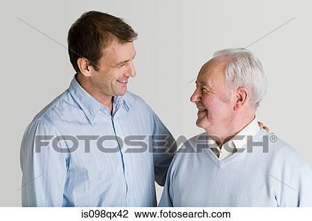 Father and son View Large Photo Image Stock Image - Father and son. Fotosearch