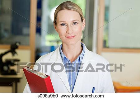 Stock Image - Female doctor. Fotosearch