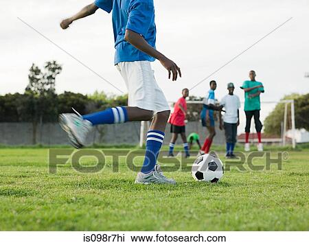 Stock Image - Football game. Fotosearch